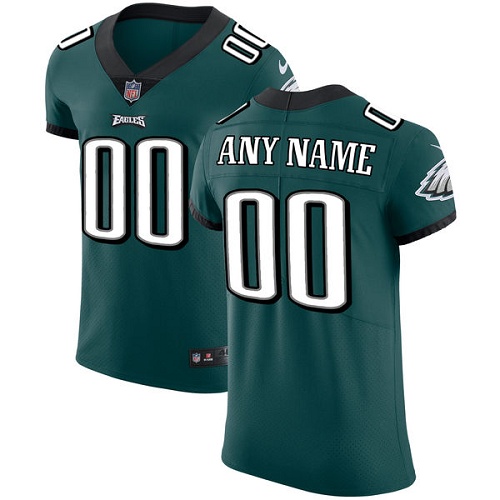 Nike Philadelphia Eagles Customized Midnight Green Team Color Stitched ...