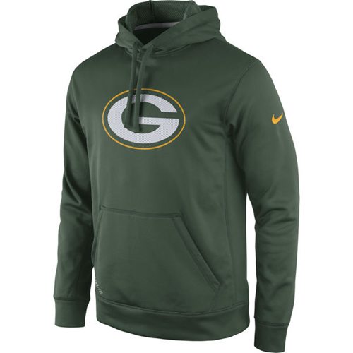 Green Bay Packers Nike Practice Performance Pullover Hoodie Green | NFL ...